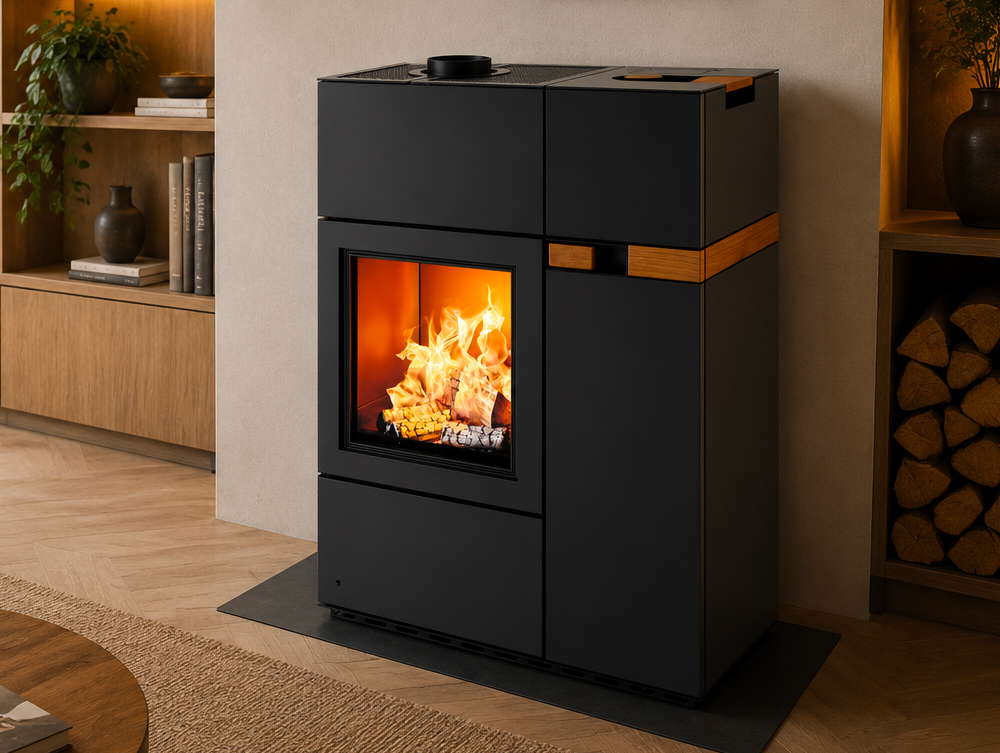 Poêles à bois Austroflamm Quadra Duo